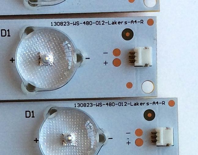 KIT DE LED'S PARA TV (12 PIEZAS) / HISENSE 1179736 / SVH550AQ0 / PC64438 / E320262 / SVH550AQ0_Rev00_RJW1_7LEDX10_161108 / PANEL HD550K3U52\S6\GM\CKD\ROH / MODELO 55H60 - Imagen 5