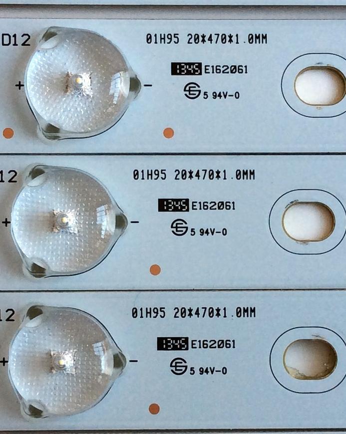 KIT DE LED'S PARA TV (12 PIEZAS) / HISENSE 1179736 / SVH550AQ0 / PC64438 / E320262 / SVH550AQ0_Rev00_RJW1_7LEDX10_161108 / PANEL HD550K3U52\S6\GM\CKD\ROH / MODELO 55H60 - Imagen 7