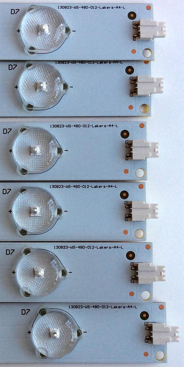 KIT DE LED'S PARA TV (12 PIEZAS) / HISENSE 1179736 / SVH550AQ0 / PC64438 / E320262 / SVH550AQ0_Rev00_RJW1_7LEDX10_161108 / PANEL HD550K3U52\S6\GM\CKD\ROH / MODELO 55H60 - Imagen 9