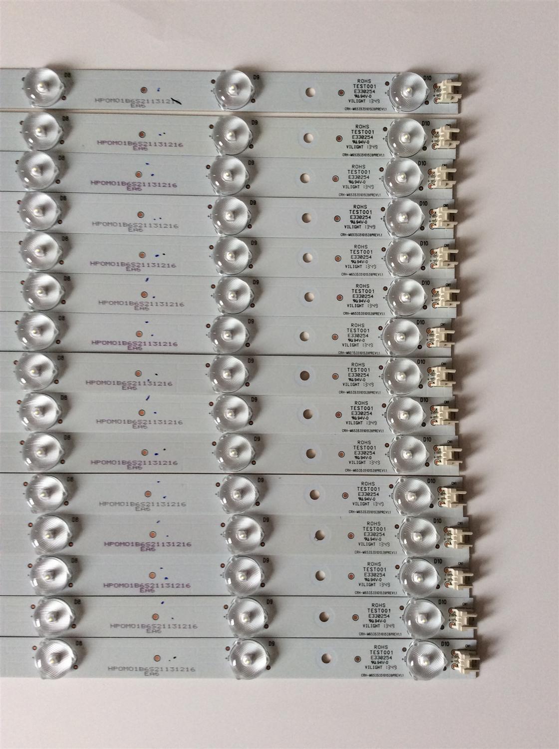KIT DE LED'S PARA TV (15 PIEZAS) / ROHS / CRH-M653535101539 / TEST001 / PANEL T645HF01 V0 XR-2  ROHS / MODELO SE65GY25 - Imagen 2
