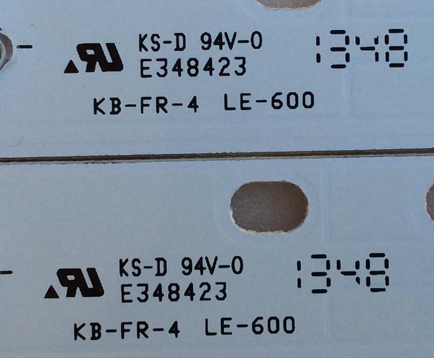 KIT DE LED'S PARA TV (2 PIEZAS) / ROHS / CB10PGHBYZF8B / KB-FR-4 LE-600 / PANEL CN32HA521 / MODELO X32 - Imagen 3
