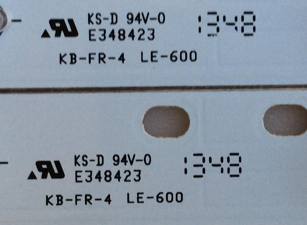 KIT DE LED'S PARA TV /(2 PIEZAS) / SCEPTRE / CB18PGHBTXF8B / KB-FR-4 LE-600 / PANEL CN32HA526 / MODELO X32ABV - Imagen 3