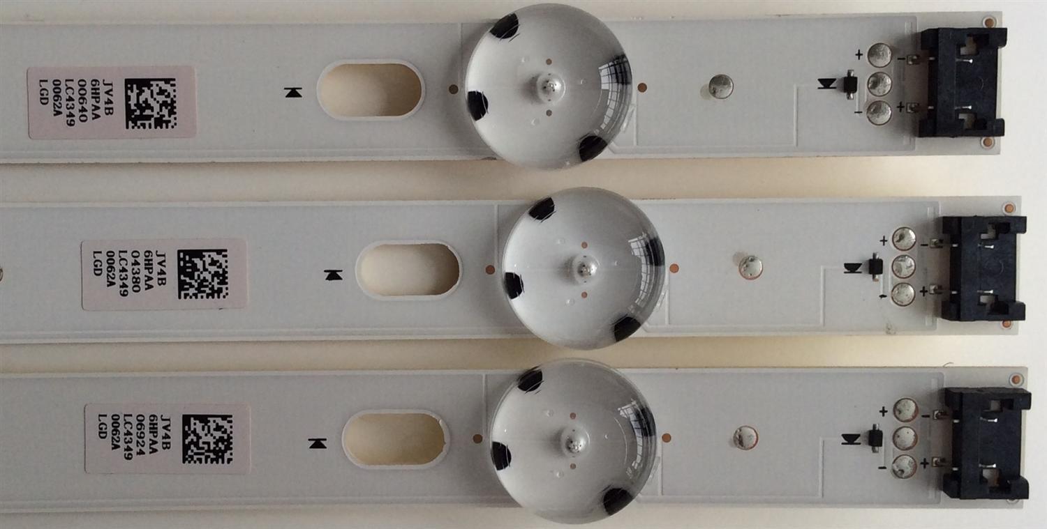 KIT DE LED'S PARA TV (3 PIEZAS) / LG / LC43490062A / LC4349 / W00REE 43INCH FHD_LED ARRAY_A-TYPE _161024 / PANEL NC4300DUE / MODELO 43LJ550M - Imagen 3