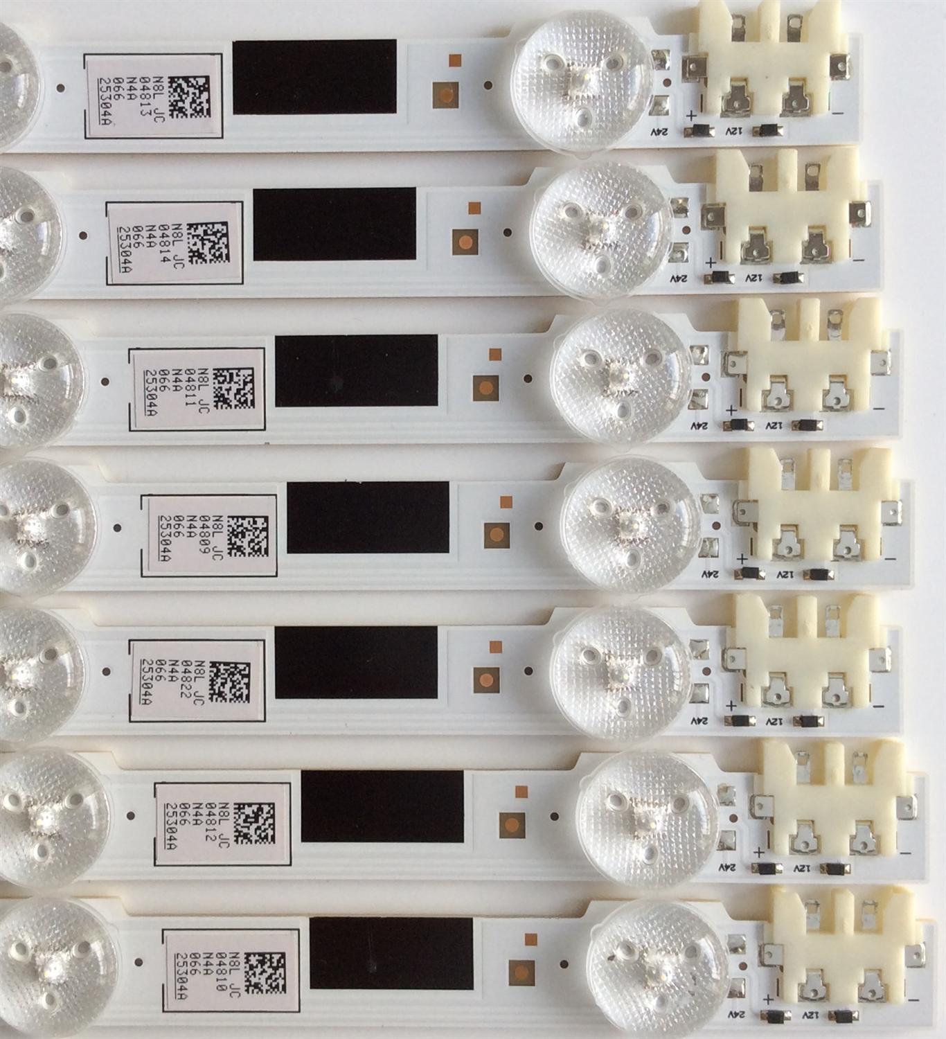 KIT DE LED'S PARA TV (14 PIEZAS) / SAMSUNG / BN96-25304A / BN96-25305A / 2013SVS40F R 5 REV. 130212 / PANEL CY-HF400CSLV1H / MODELOS UA40F5500ARXMN TD01 / UE40F6740SSXXN  / ( MAS MODELOS EN DISCRIPCIÓN ) - Imagen 3