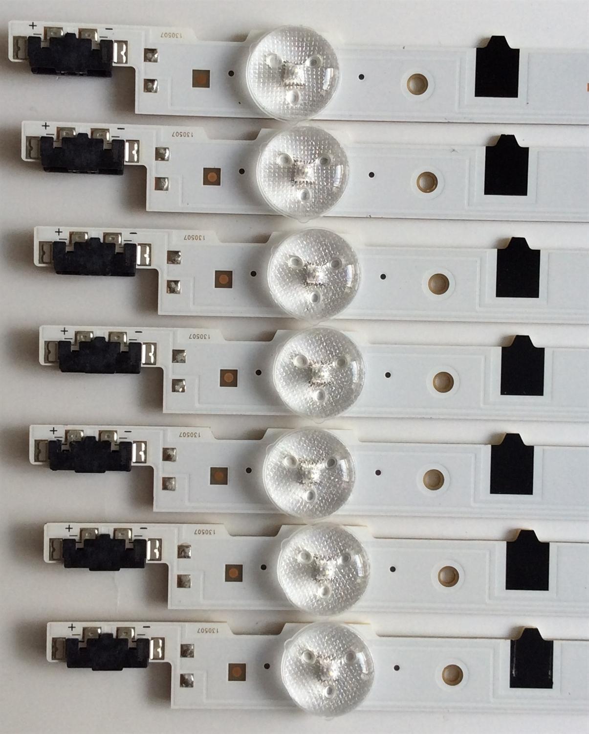KIT DE LED'S PARA TV (14 PIEZAS) / SAMSUNG / BN96-25304A / BN96-25305A / 2013SVS40F R 5 REV. 130212 / PANEL CY-HF400CSLV1H / MODELOS UA40F5500ARXMN TD01 / UE40F6740SSXXN  / ( MAS MODELOS EN DISCRIPCIÓN ) - Imagen 2