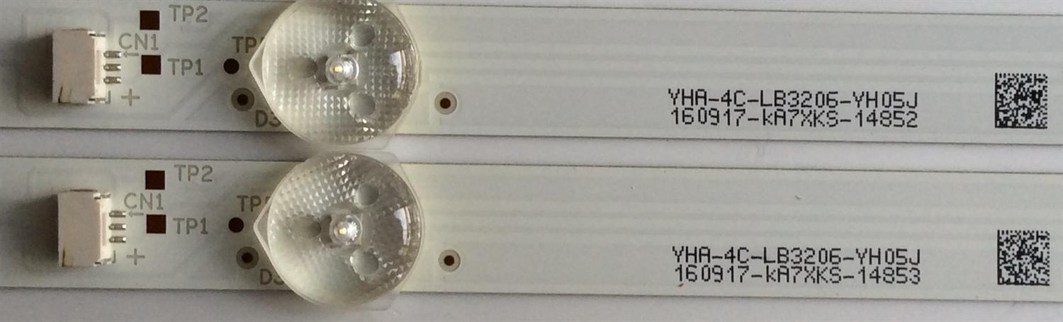 KIT DE LED'S PARA TV (2 PIEZAS) / TCL / 006-P1K3552B / TOT_32D2900_2X6_3030C_6S1P / PANEL LVW320ND1L / MODELO 32S301 - Imagen 2