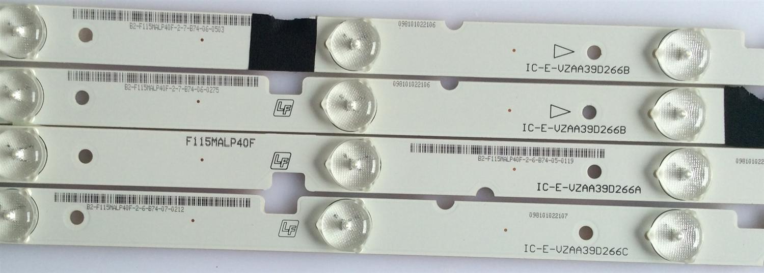 KIT DE LED'S PARA TV (4 PIEZAS) / VIZIO / IC-E-VZAA39D266A / IC-E-VZAA39D266B / IC-E-VZAA39D266C / PANEL T390HVN04.0 VIZIO / MODELO EM39FT - Imagen 4