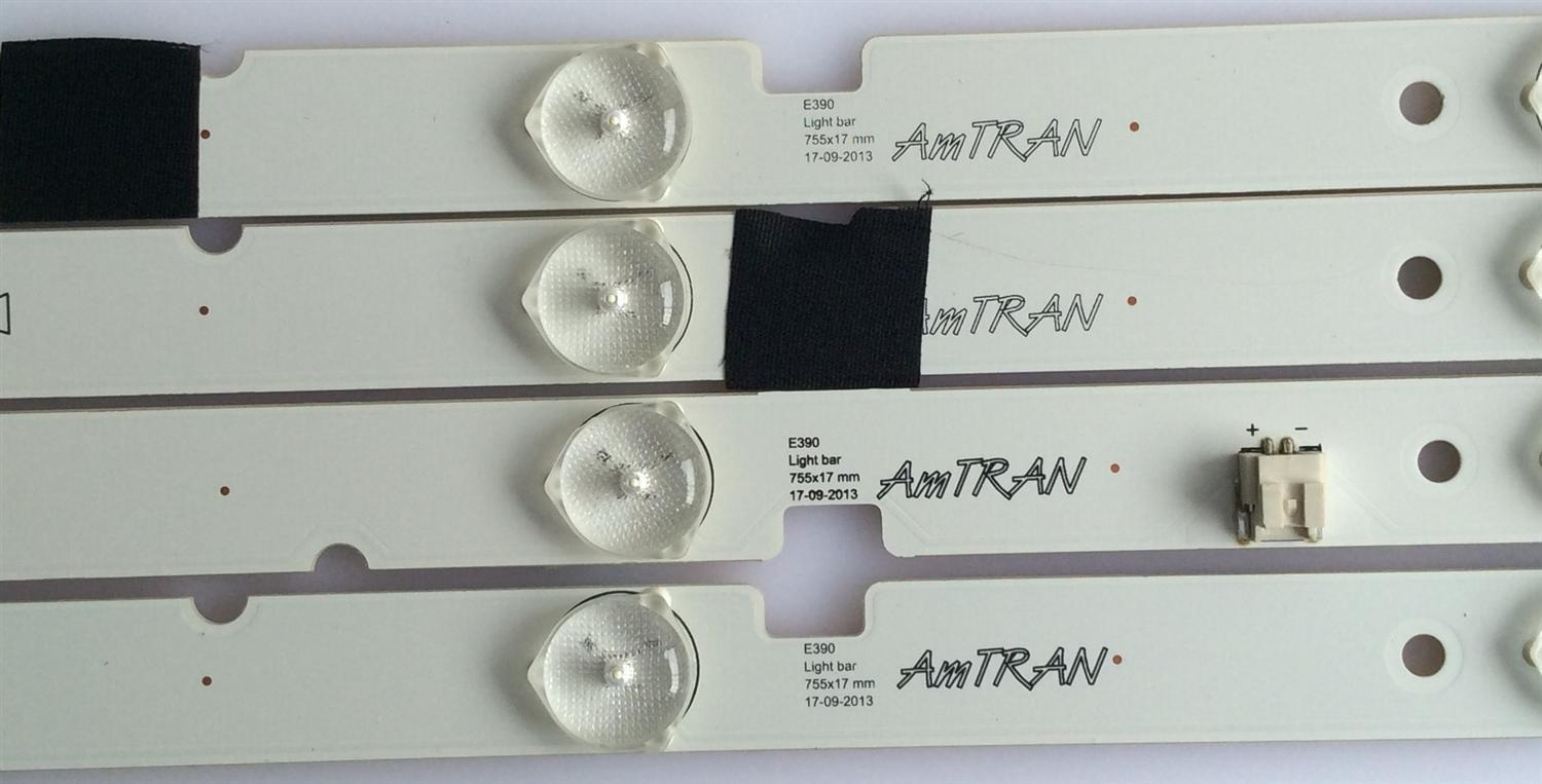 KIT DE LED'S PARA TV (4 PIEZAS) / VIZIO / IC-E-VZAA39D266A / IC-E-VZAA39D266B / IC-E-VZAA39D266C / PANEL T390HVN04.0 VIZIO / MODELO EM39FT - Imagen 3