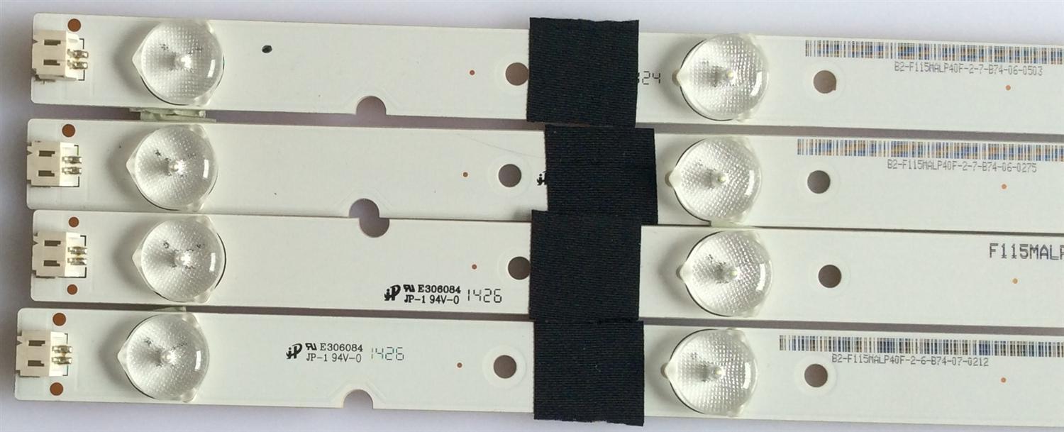 KIT DE LED'S PARA TV (4 PIEZAS) / VIZIO / IC-E-VZAA39D266A / IC-E-VZAA39D266B / IC-E-VZAA39D266C / PANEL T390HVN04.0 VIZIO / MODELO EM39FT - Imagen 2