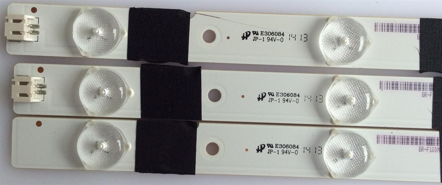 KIT DE LED'S PARA TV (3 PIEZAS) / JVC / IC-C-VZAA32D349A / IC-C-VZAA32D349B / IC-C-VZAA32D349C / PANEL LSC320HN04-801 / MODELO EM32FL - Imagen 4