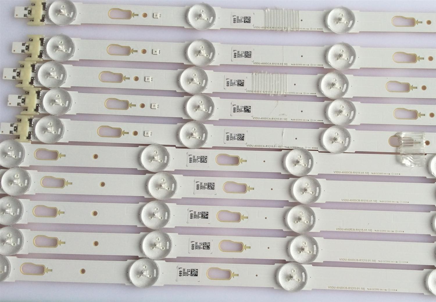 KIT DE LED'S PATA TV (10 PIEZAS) / SAMSUNG / 34791A / 34792A / 34707A / PANEL CY-GK040HGLV7H / MODELO UN40K 06300F  - Imagen 4