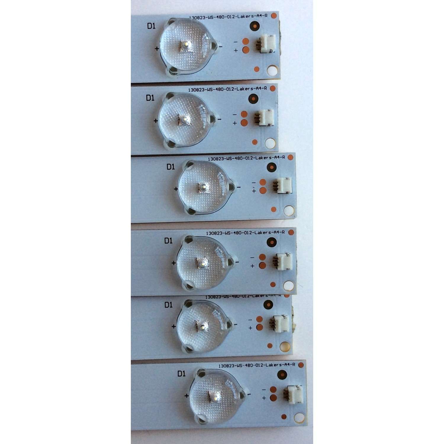 KIT DE LED'S PARA TV (12 PIEZAS) / HISENSE 1179736 / SVH550AQ0 / PC64438 / E320262 / SVH550AQ0_Rev00_RJW1_7LEDX10_161108 / PANEL HD550K3U52\S6\GM\CKD\ROH / MODELO 55H60 - Imagen 4