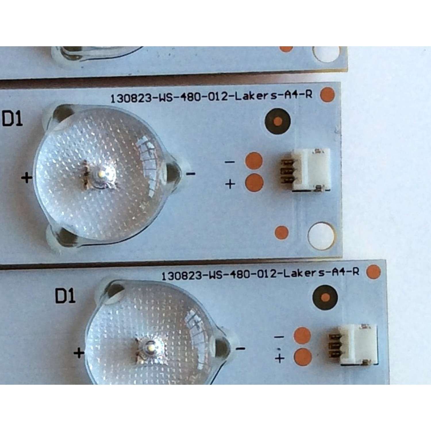KIT DE LED'S PARA TV (12 PIEZAS) / HISENSE 1179736 / SVH550AQ0 / PC64438 / E320262 / SVH550AQ0_Rev00_RJW1_7LEDX10_161108 / PANEL HD550K3U52\S6\GM\CKD\ROH / MODELO 55H60 - Imagen 5