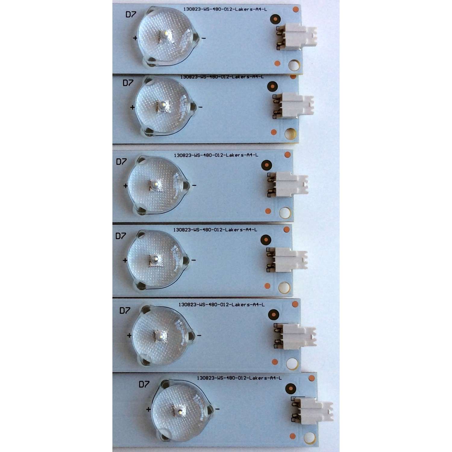 KIT DE LED'S PARA TV (12 PIEZAS) / HISENSE 1179736 / SVH550AQ0 / PC64438 / E320262 / SVH550AQ0_Rev00_RJW1_7LEDX10_161108 / PANEL HD550K3U52\S6\GM\CKD\ROH / MODELO 55H60 - Imagen 9