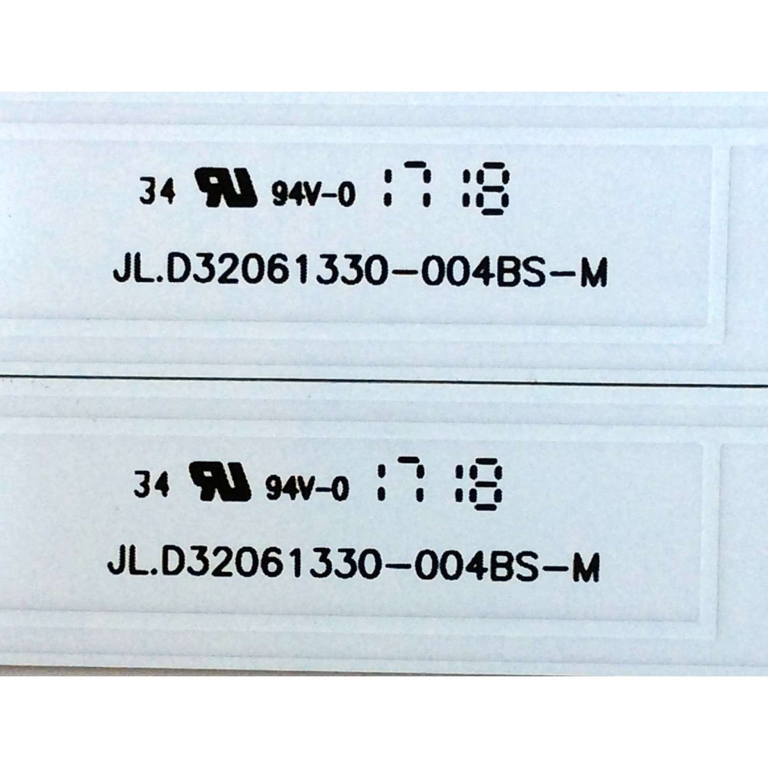 KIT DE LED'S PARA TV (2 PIEZAS) / INSIGNIA JL.D32061330-004BS-M / 4C-LB320T-JF4 / 19BM230 / D170524 / PANEL LVW320CSDX E20 V1 / MODELO NS-32DR310NA17 - Imagen 2