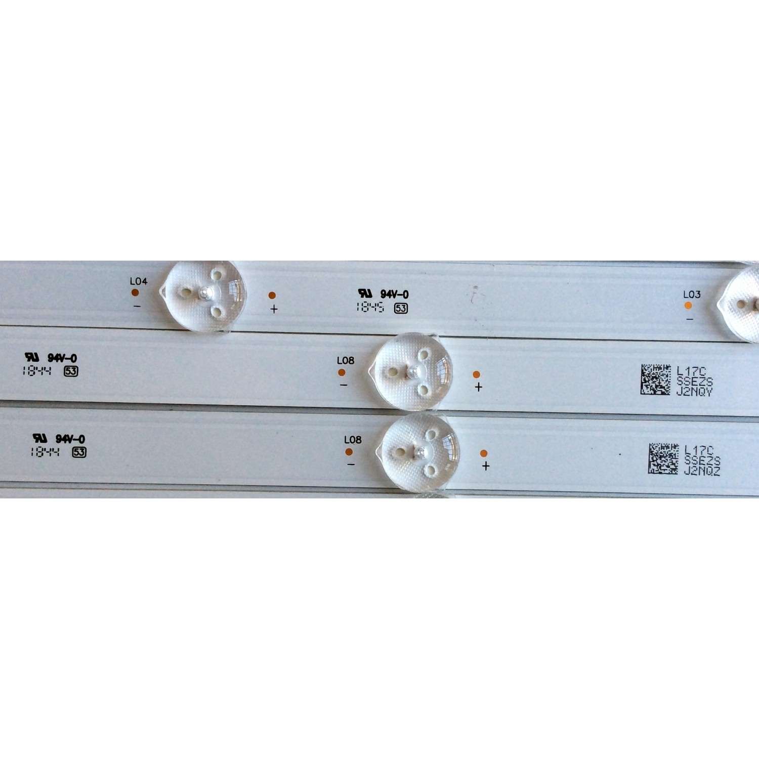 KIT DE LED´S PARA TV LG 8 PIEZAS ORIGINALES / NUMERO DE PARTE NC490DGG-AAGX1 / GAN01-1380A-P1 / GAN01-1379A-P1 / L17C / SSEZS / L17CSSEZS / PANEL NC490DGG / MODELO 49UK6300PUE / 49UK6090PUA / 49UM6900PUA / 49UM6950DUB - Imagen 3