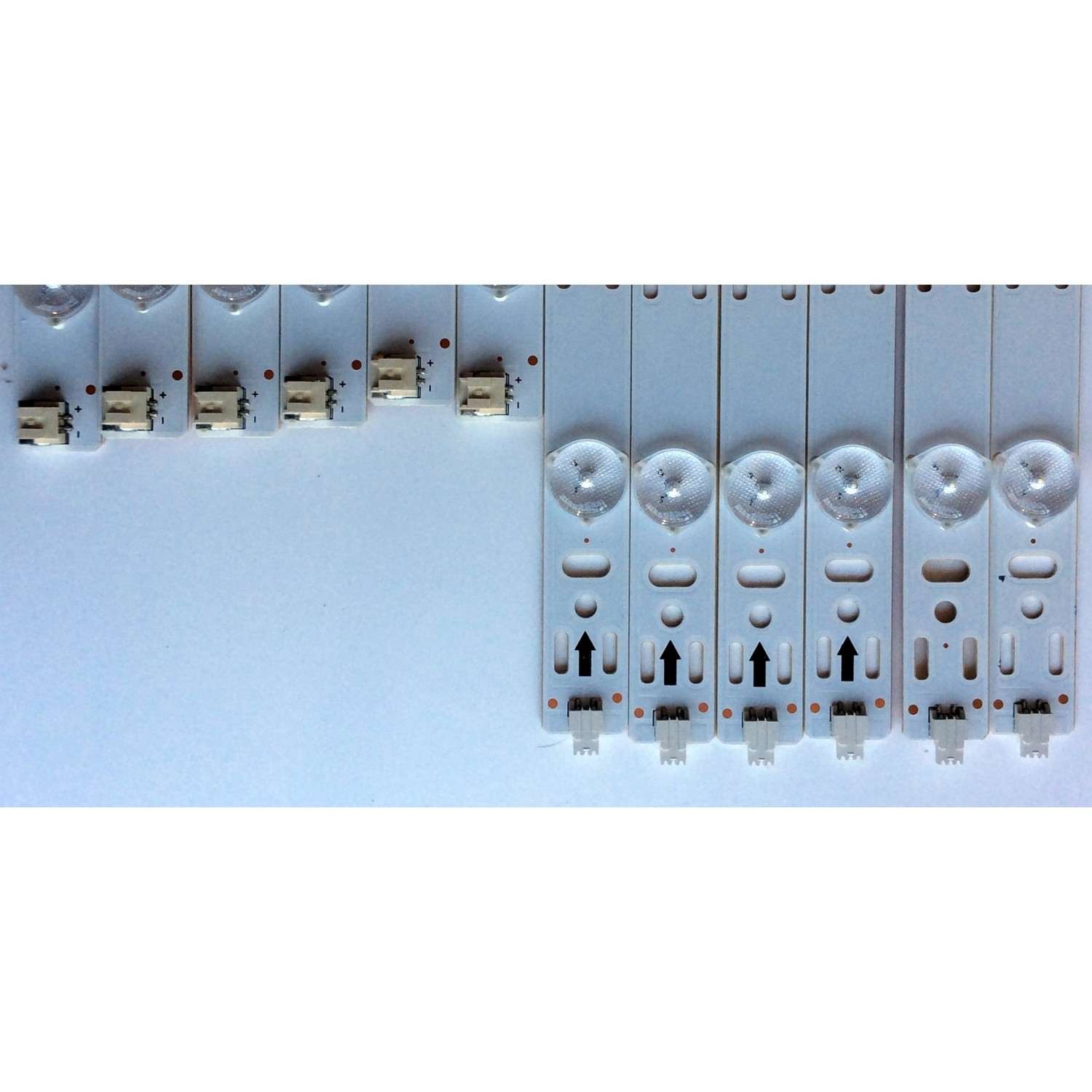 KIT DE LED'S PARA TV (12 PIEZAS) / VIZIO IC-E-VZAA42D269A / IC-A-VZAA42D269E / IC-B-VZAA42D269C / IC-F-VZAA42D269B / IC-B-VZAA42D269F / IC-C-VZAA42D269D / 098101022114 / 098101022115 / PANEL T420HVN06.0 / MODELO E420I-B0 LAQAPTAQ / E420I-B0 LATAPTAQ - Imagen 3