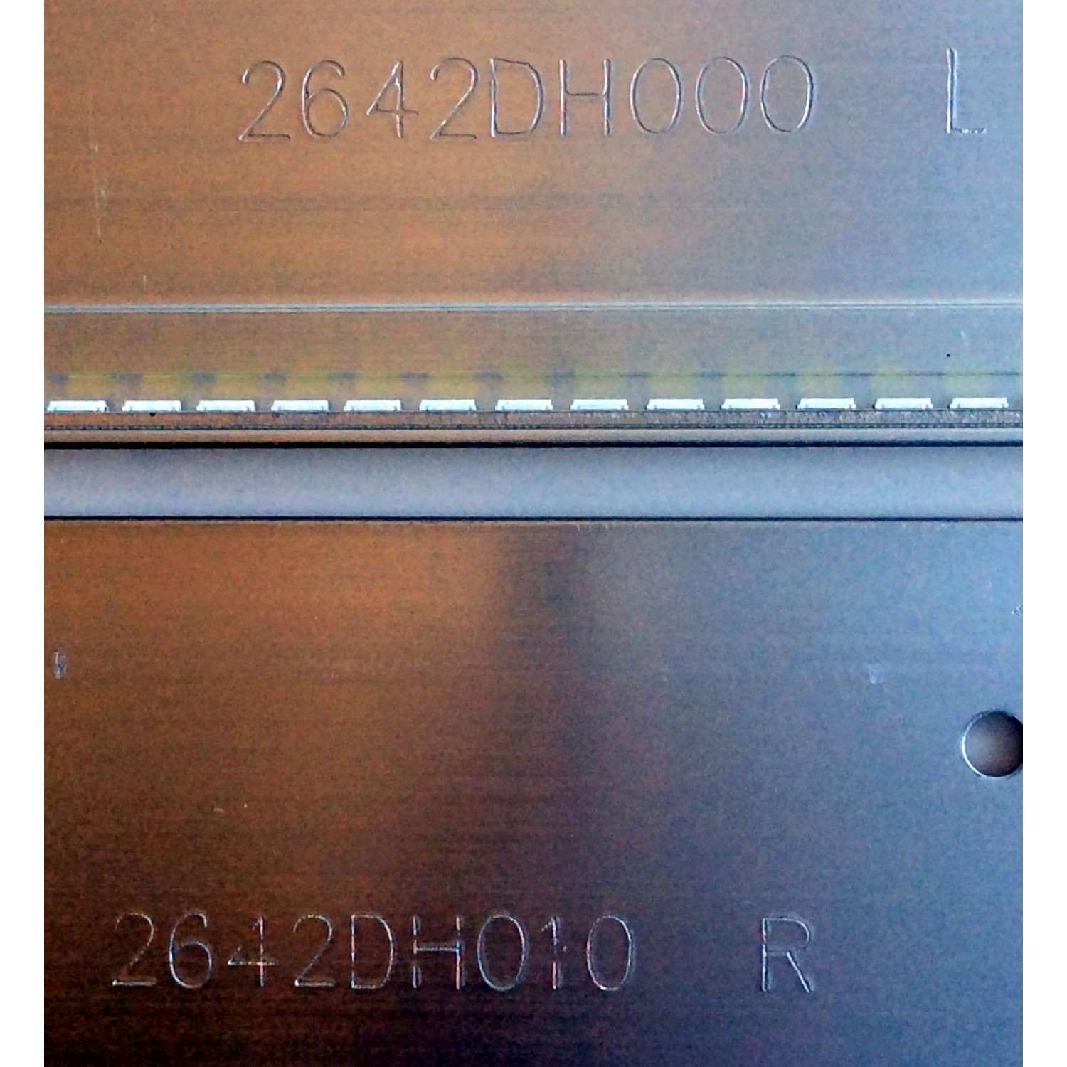 KIT DE LED'S PARA TV (2 PIEZAS) / WESTINGHOUSE 2642DH010 R / 2642DH000 L / E257384 / 910-420-1022 / 910-420-1023 / 3PIN A2004Y 720MM MASON-LED L311-R V3 / A2004Y / L311-R V3 / PANEL T420DK1-QS1-LY1 / MODELOS WE42UC4200 TW-01301-C042M / CLB42B4000S - Imagen 2
