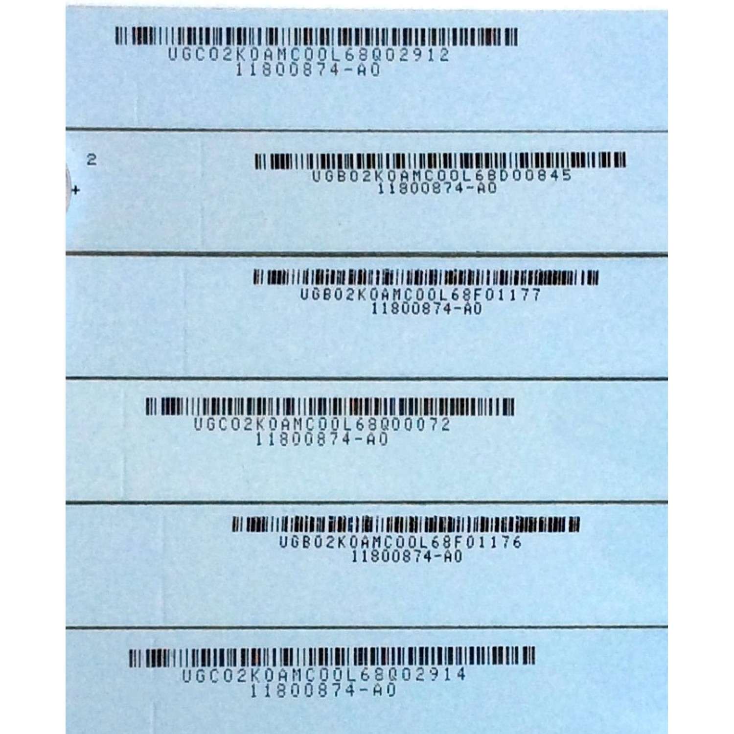 KIT DE LED'S PARA TV (12 PIEZAS) / TOSHIBA / 11800874-A0 / 11800875-A0 / 11800874 / 11800875 / E465853 / 01R38-D / 01R37-D / PANEL C500LD-GF61 REV.01 / MODELO 50L420U - Imagen 3