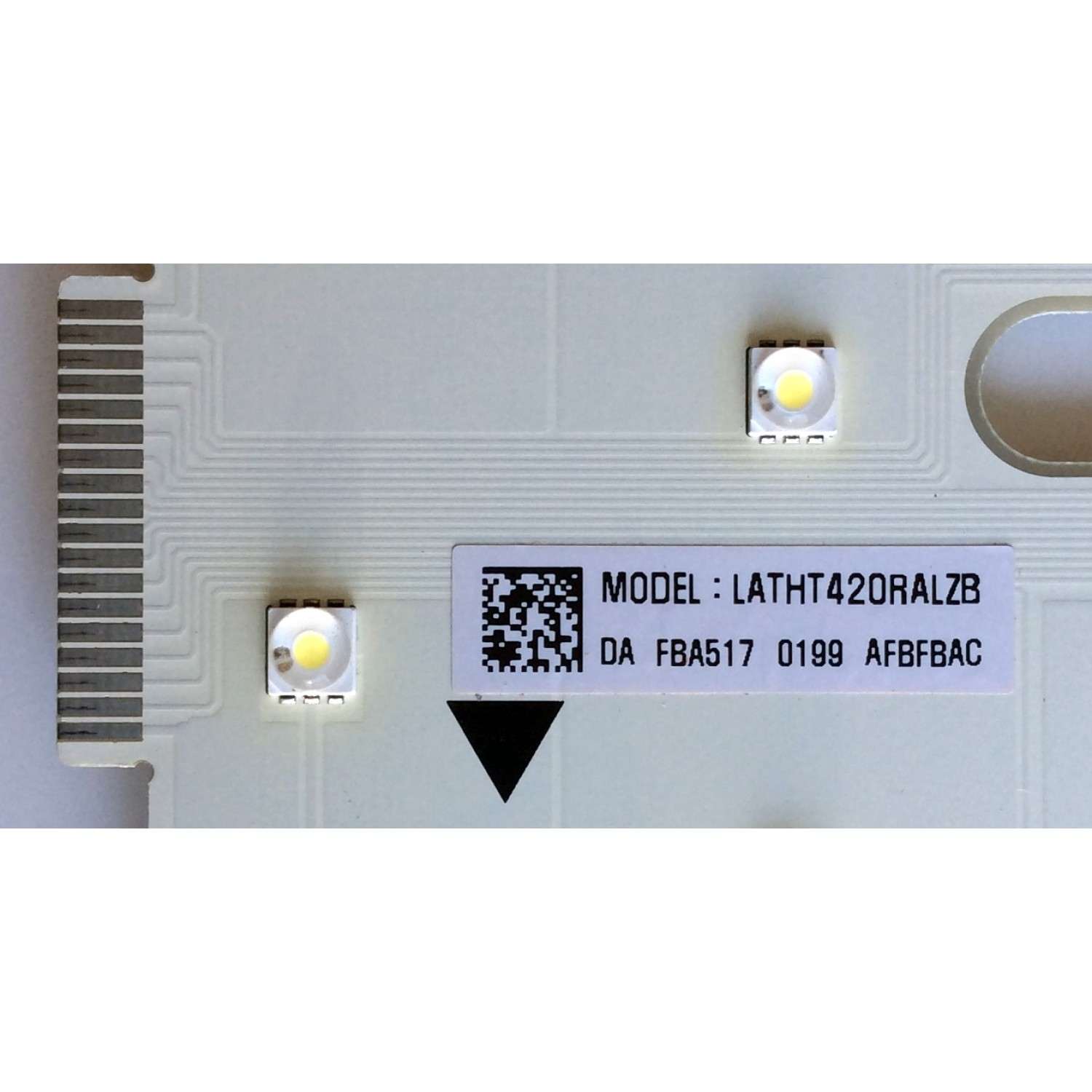 KIT DE LED'S PARA TV (8 PIEZAS) / VIZIO LATHT420RALZB / 3PDAA1001A-R / LATHT420RALZB VER2.0 / AFBFBAC / FBA517 / 0200 / PANEL LC420DUH (SC)(M1) / MODELO XVT423SV LAPPGJA - Imagen 3