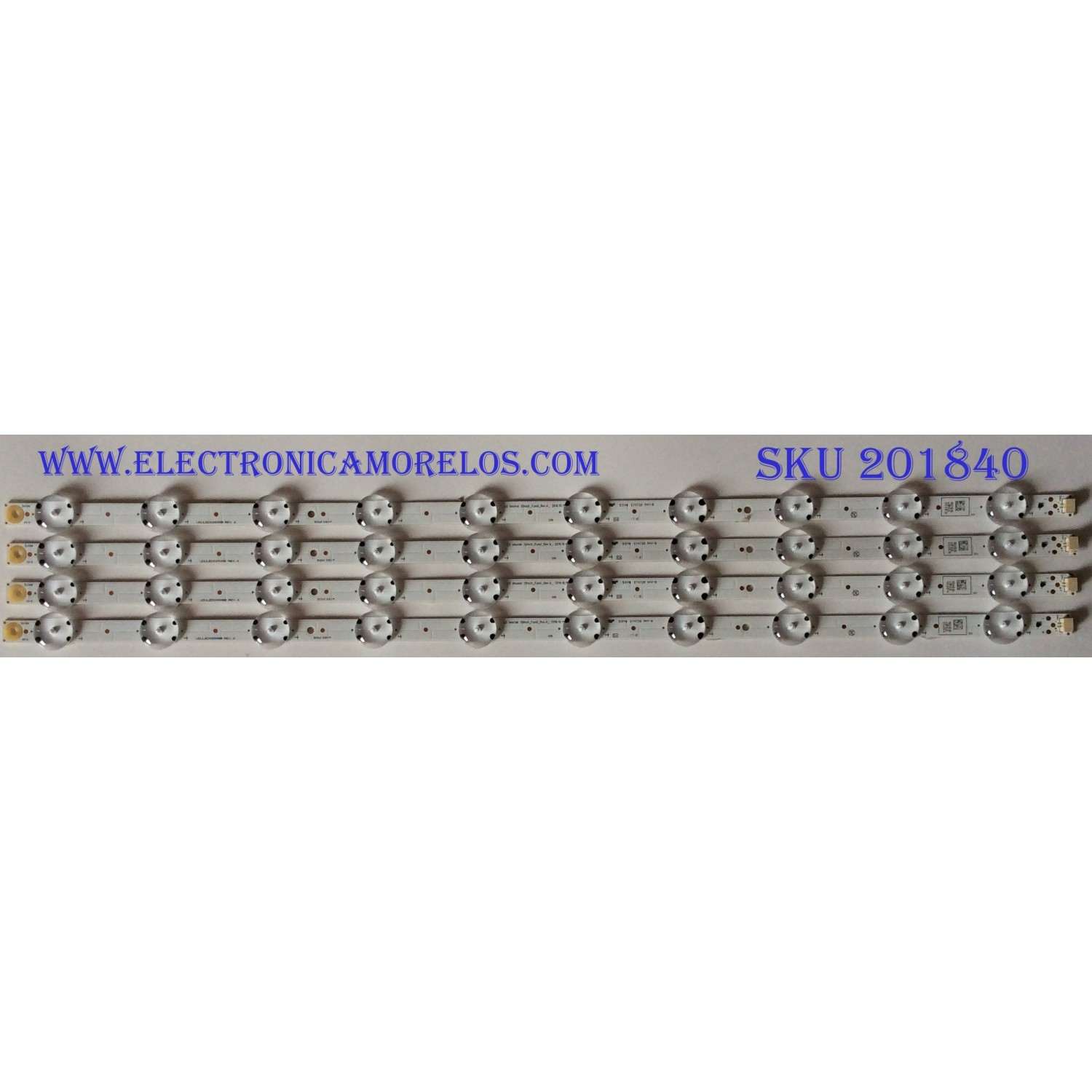 KIT DE LED'S PARA TV (4 PIEZAS) / LG / UDULED0GS066 REV.A  / LG INNOTEK 50INCH_FUNAI_REV.A_ 2016.10.11 / G066 / PANEL UAAUXG LG / MODELO 50PFL5602/F8