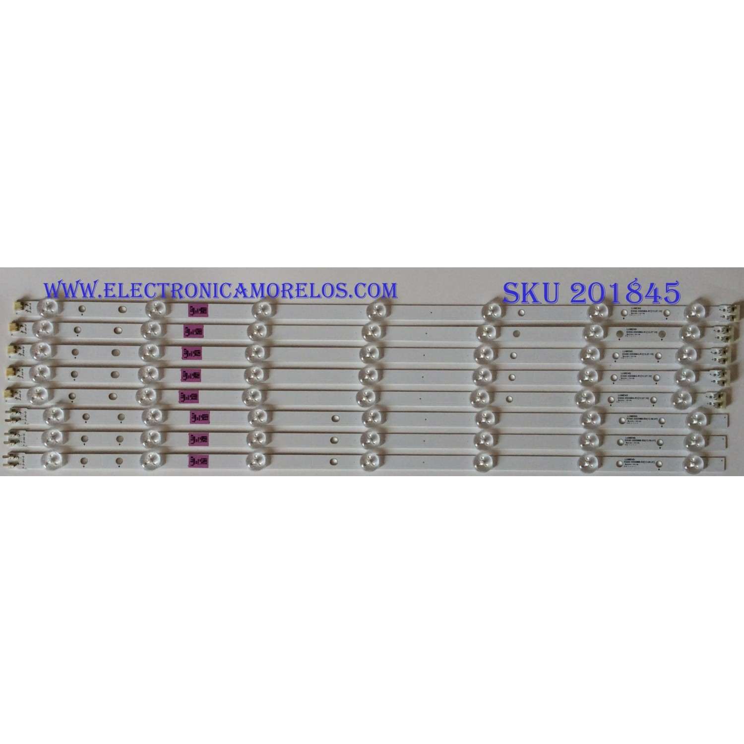 KIT DE LED'S PARA TV ((INCOMPLETO)) /  SAMSUNG BN96-39055A / BN96-39056A / D3GE-550SMA-R1 / D3GE-550SMB-R0 / SUSTITUTAS BN96-28772A / BN96-28773A / PANEL CY-DJ055BGHV1H / MODELOS UN55H6103AFXZP / UE55H6273SSXZG / UA55H6203ARXSJ / UA55H6203ARXTW