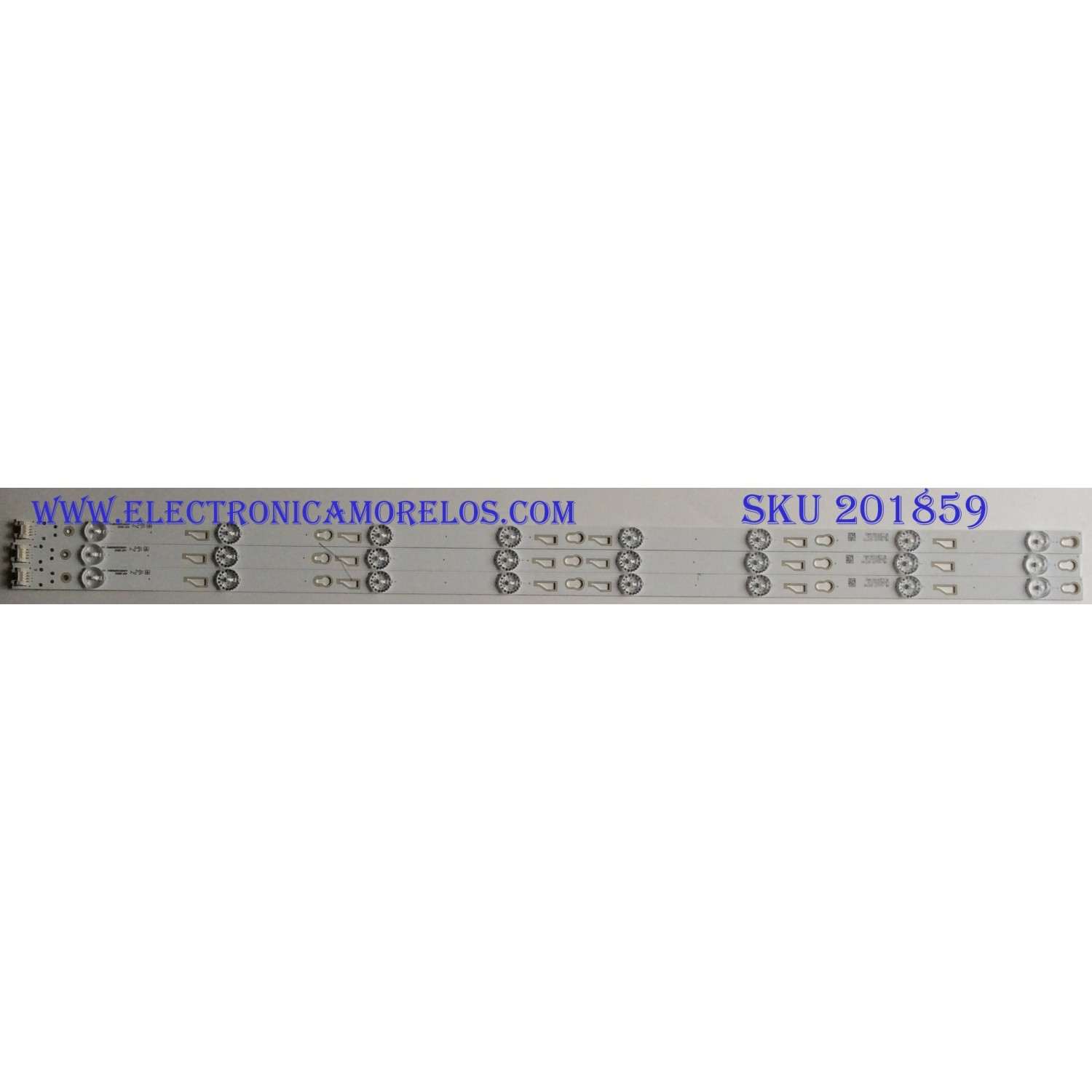 KIT DDE LED'S PARA TV (3 PIEZAS) / TCL / 40HR330M0BA2 / LD2QD2U0-C-K / 4C-LB4008-HR2 / PANEL LVF400550T / MODELO 40F53750