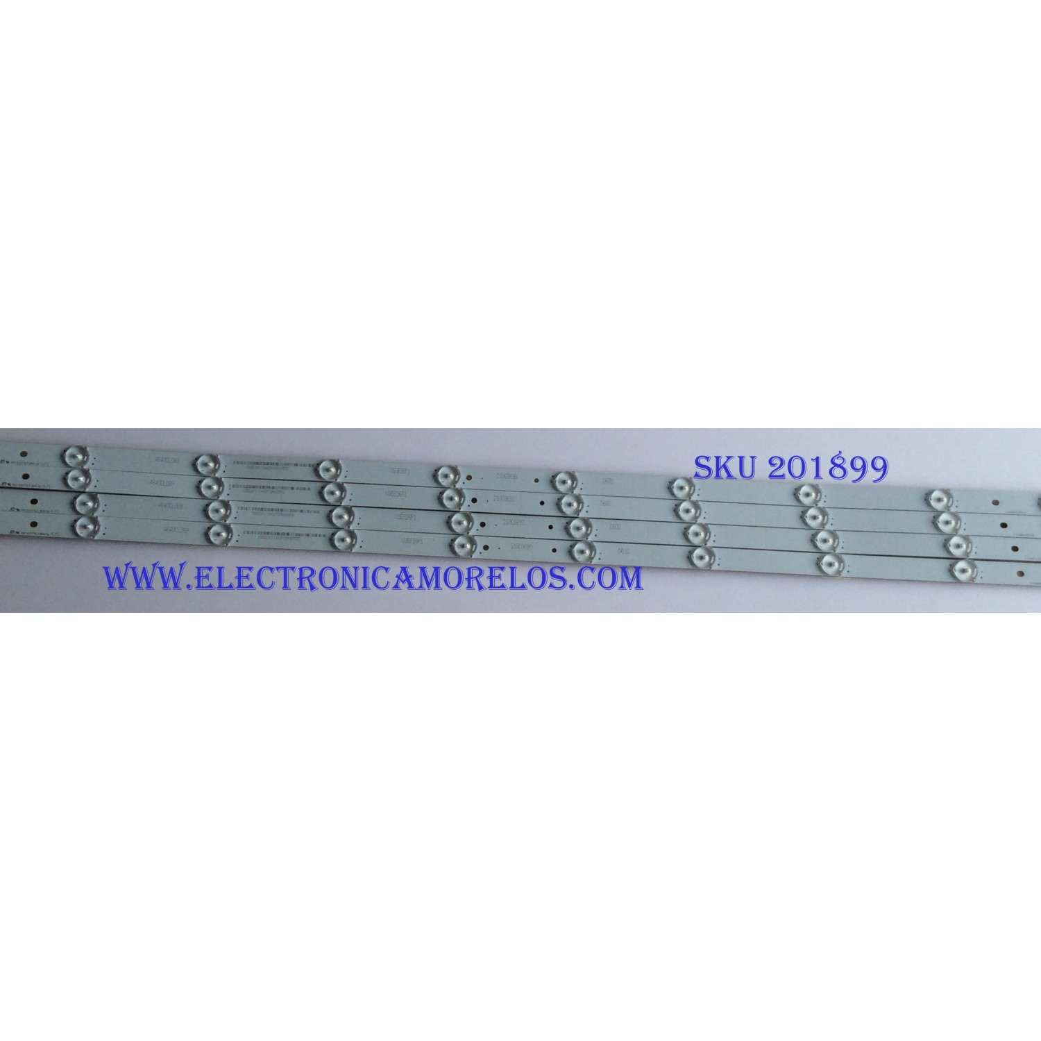 KIT DE LED'S PARA TV (4 PIEZAS)  / ELEMENT / 4640CL089 / V3EB26P1 / 21003693 / PANEL LSC400HM10 / MODELO ELEFW408