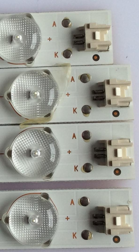KIT DE LED'S PARA TV (4 PIEZAS) ELEMENT / 303TH395034 / TFGJ395D09-ZC21FG / 120-125/3.1-3.2 / PANEL V400HJ6-PE1 / MODELO ELEFW408 - Imagen 4