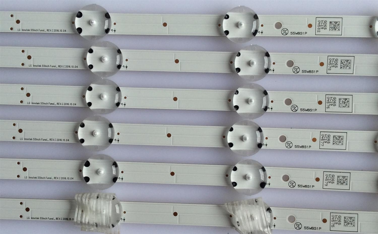 KIT DE LED'S PARA TV / PHILIPS / UDULED0GS065 REV.C / LG INNOTEK 55INCH FUNAI_REV.C / 55W8S1P / PANEL UADR2XG / MODELO 55PFL5922/ F8 - Imagen 3