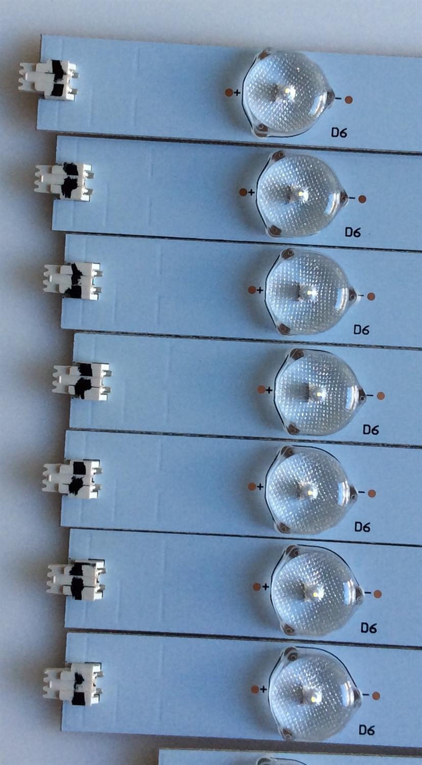 KIT DE LED'S PARA TV (14 PIEZAS) / SHARP / GJ-500-DLEDII-D711-L-V2 / EPJHB67F7D219-F46L / PANEL TPT500J1 / MODELO LC-50LE352U - Imagen 4