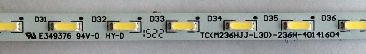 LED PARA TV (1 PIEZA) / VIZIO / TC(M236HJJ-L30)-236H-40141604 / TC(M236HJJ-L30)-236H-4014104 / TC(M236HGJ-P02) / PANEL TPM236WF1-HJP02.N / MODELOS E241I-B1 LTT6PQAQ / E241I-B1 LTT6PQCQ / (MAS MODELOS EN DISCRIPCIÓN)  - Imagen 2