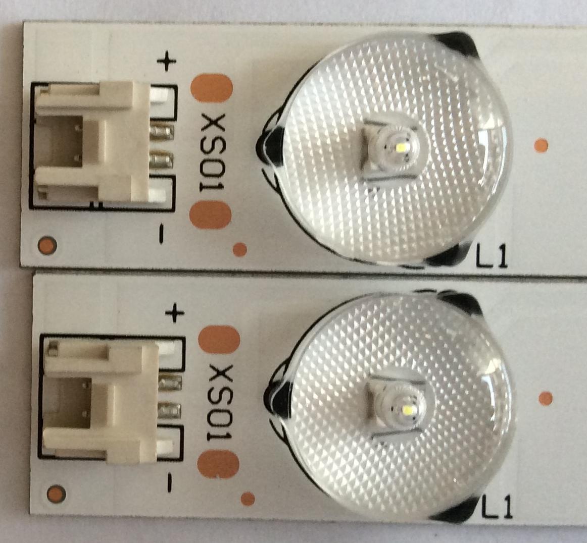 KIT DE LED'S PARA TV (2 PIEZAS) / ELEMENT / DLED23.8KJAH 2X5 0006 /C52/M09/VF15 / 21003875/ MODELO ELEFW247 - Imagen 2