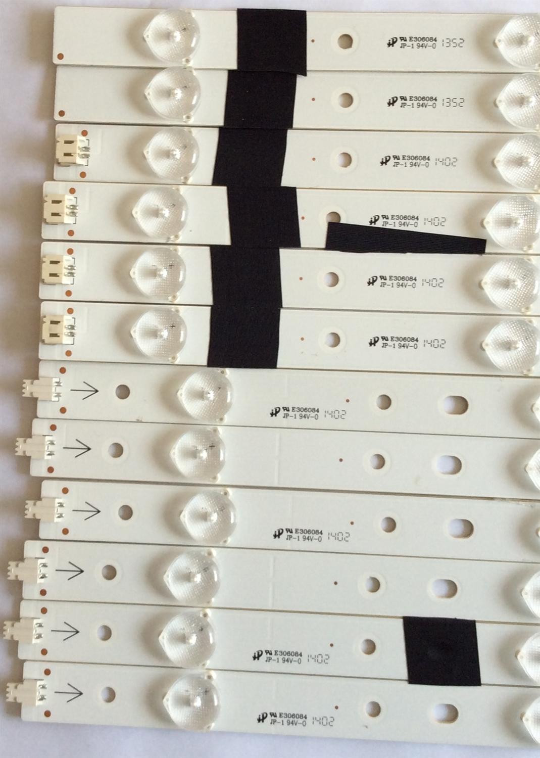 KIT DE LED'S PARA TV (12 PIEZAS) / SHARP / JVC IC-B-VZAA48D377A/B/C/D / IC-B-VZAA48D377 / IC-B-VZAA48D377A / IC-B-VZAA48D377B / IC-B-VZAA48D377C / PANEL LSC480HN03-S01 / MODELOS EM48FTR / LC-48LE551U - Imagen 2