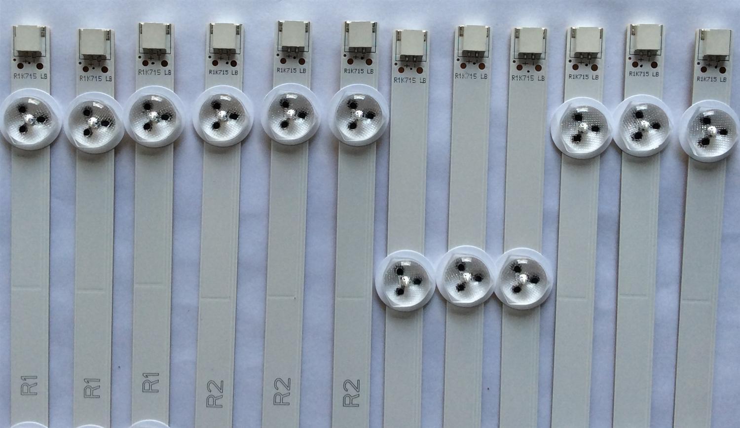 KIT DE LED´S PARA TV ( 12 PIEZAS ) / VIZIO / 6916L-1175A / 6916L-1176A / 6916L-1177A / 6916L-1174A / R1K715LB  / 47"ROW2.1 REV 0.7 1 R2-TYPE / PANEL  LC470DUG(JF)(R1 / MODELO E 470I-AO  - Imagen 4