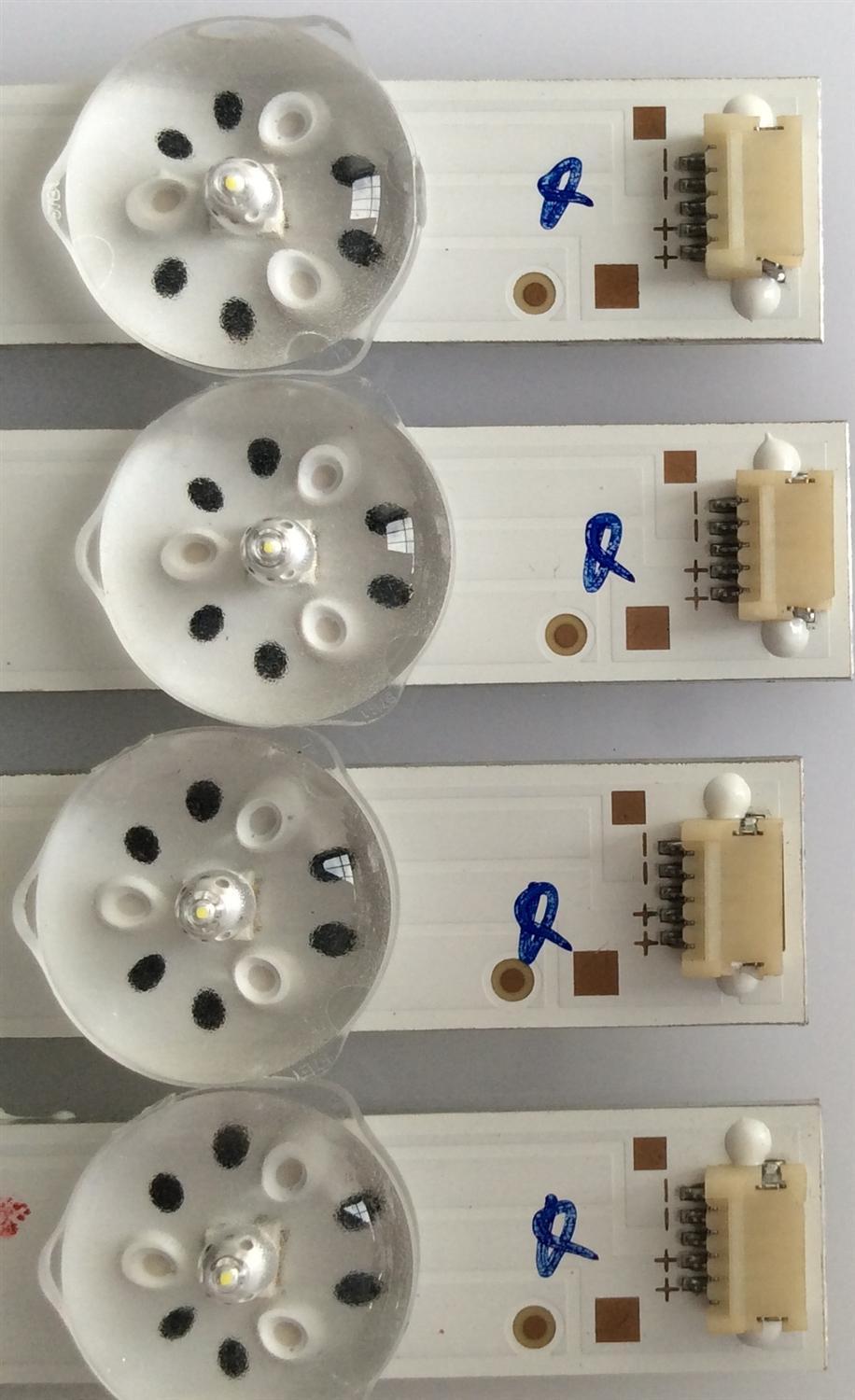 KIT DE LED´S PARA TV ( 4 PIEZAS ) / SCEPTRE / BMP2V0 / 06-50F6-4X8-3030-0D35-170921 / YF-K51M004JL8D-1001 / 261501000030 / 2301050F / MODELO H50 - Imagen 2