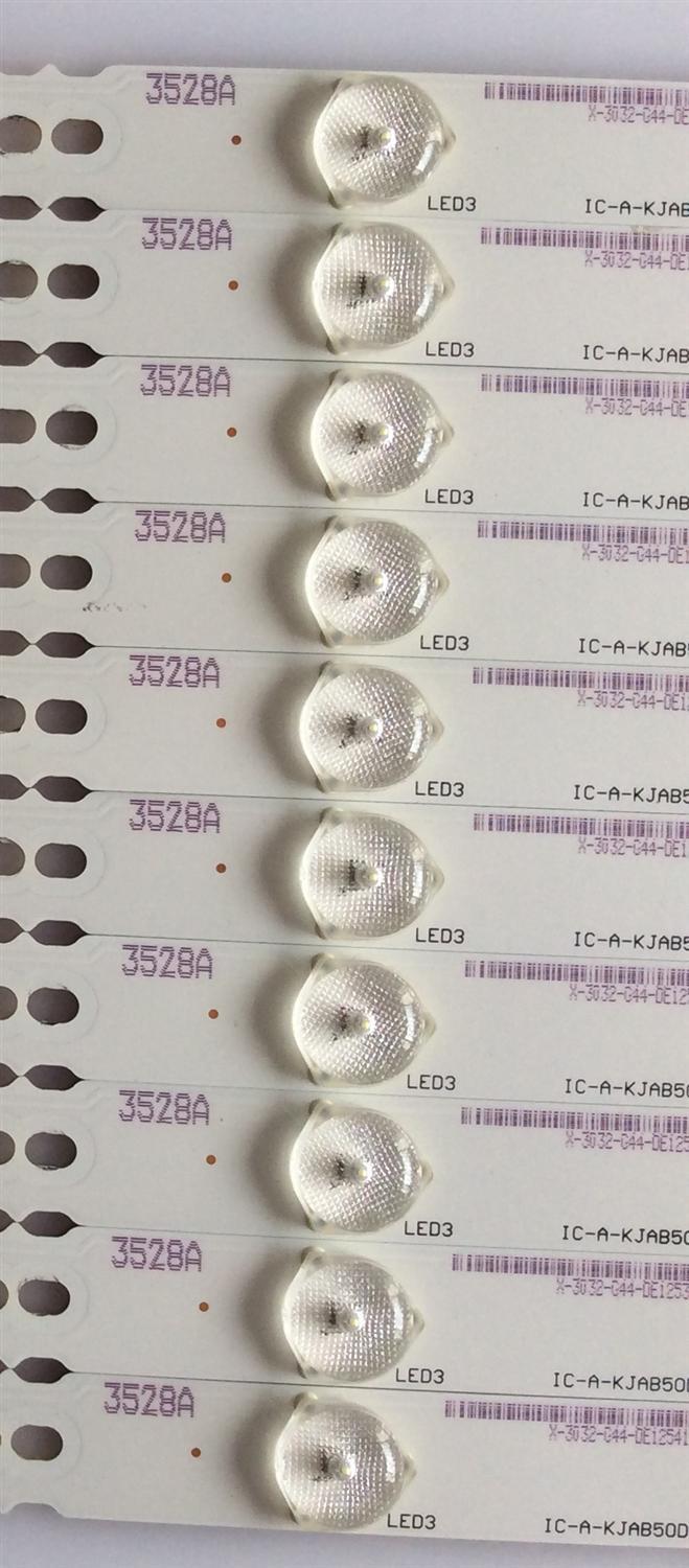 KIT DE LED´S PARA TV ( 10 PIEZAS ) / RCA / IC-A-KJAB50D354 / 3528A / D2B6 ( X ) / 3.4-3.6v 76-761m B6 / PANEL V500HJ1-P01-12V / MODELO 50" / LED50B45RQ - Imagen 4