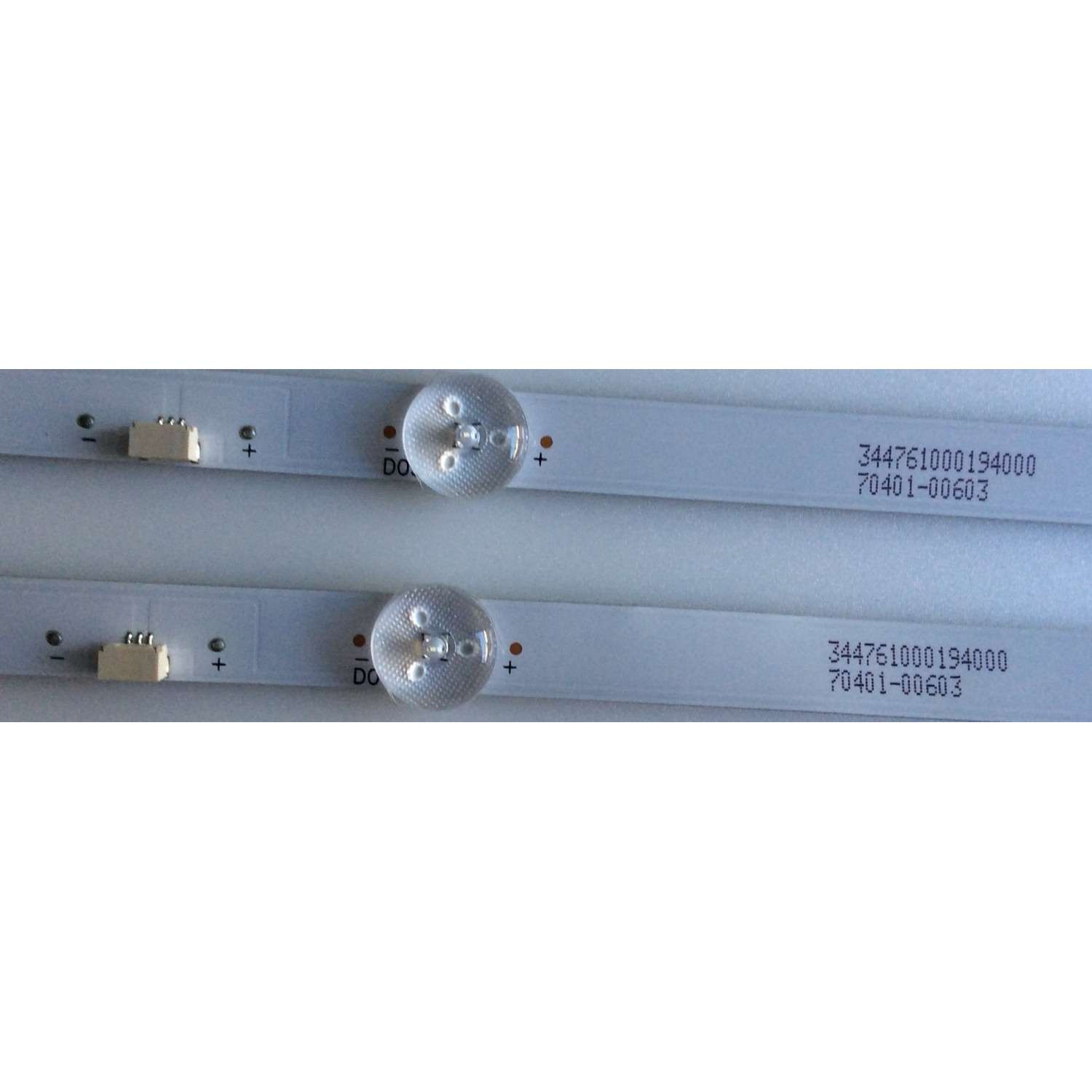 KIT DE LEDS PARA TV SHARP ORIGINAL 2 PIEZAS / NUMERO DE PARTE SVGC320_3030_6LED_REV04_20170728 / 344761000194000 / 70401-00603 / 170V06D / PANEL BOEI320WX1-01 BOE / MODELOS LC-32Q5200U / LC-32Q5230U - Imagen 3