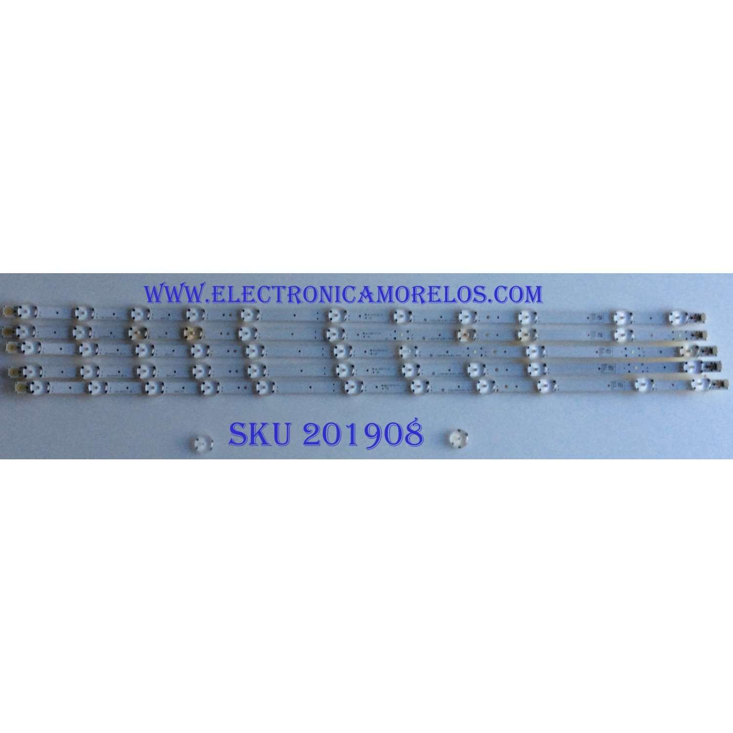 KIT DE LED'S  PARA TV ((INCOMPLETO)) / PHILIPS / UDULED0GS071 / LG INNOTEK 65INCH FUNAI_REV.A_ / 65W11S1P / PANEL UAD82XG / MODELO  65PFL5922/F8