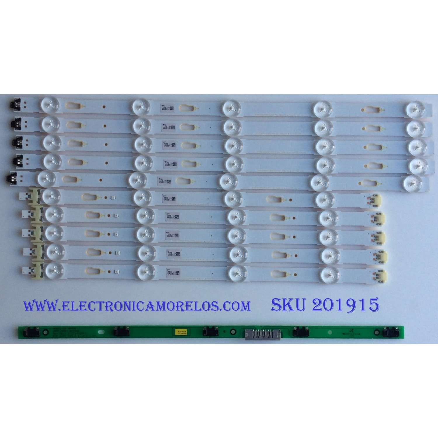 KIT DE LED'S PARA TV (10 PIEZAS) / SAMSUNG / BN96-34792A / BN96-34791A / PANEL'S CY-WJ040HGLV1H / CY-GJ040HGLVFH / CY-GJ040HGLVDH / CY-GJ040FLLV1H / CY-GJ040HGLVGH / MODELOS UA40JU6800JXZK / UA40JU7000KXZN / (MAS MODELOS EN DISCRIPCIÓN)