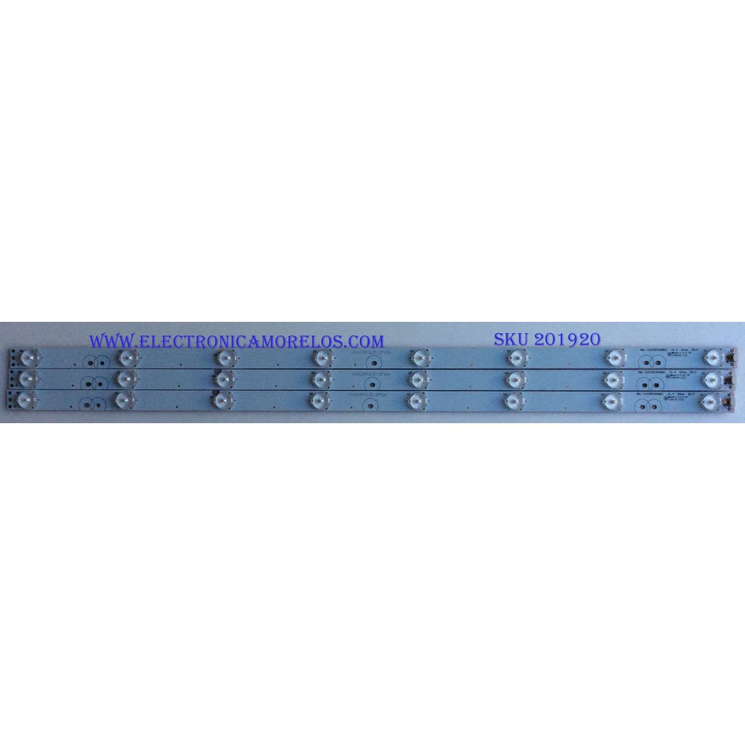 KIT DE LED'S PARA TV (3 PIEZAS) / UPSTAR / MBL-32035D308BE1 / -D403PGLBYZF6A / MODELO P32EA8