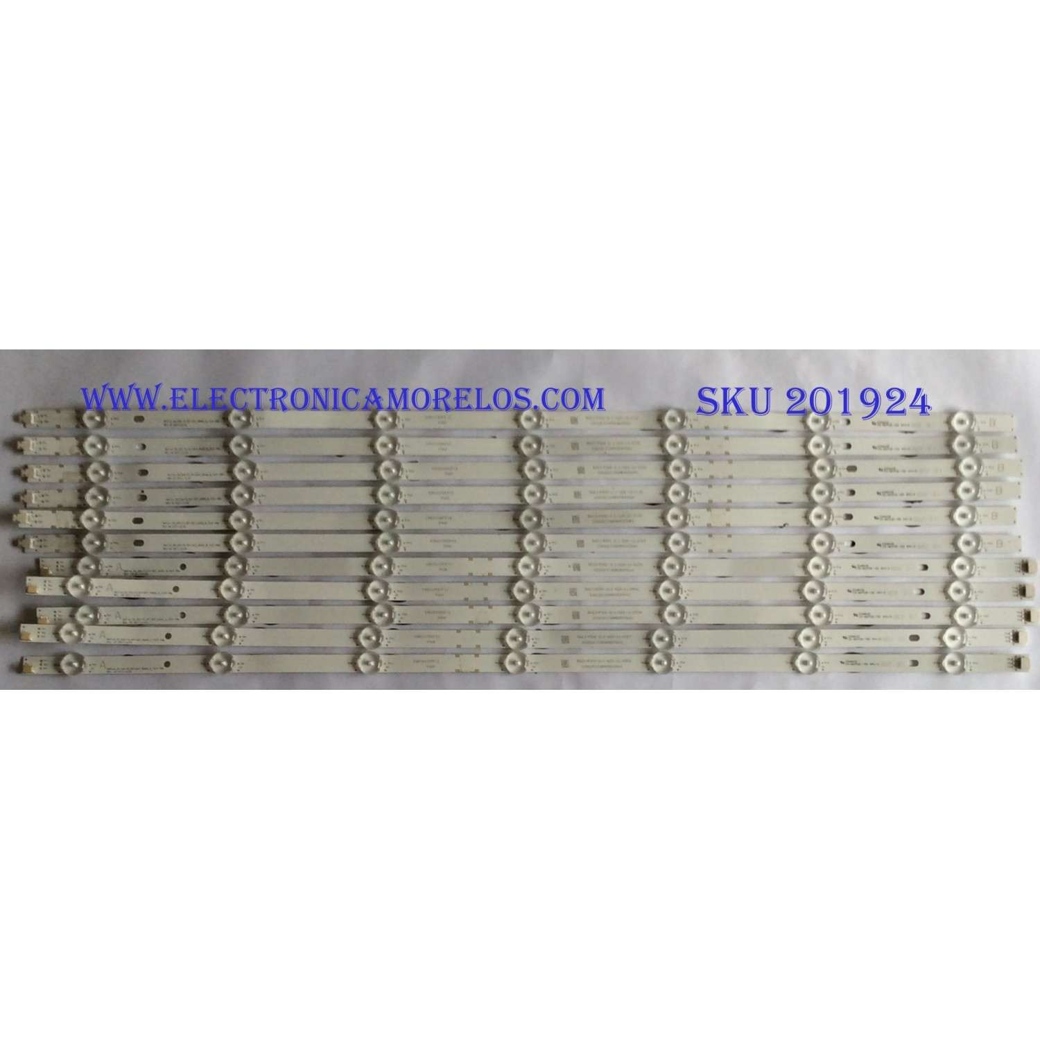 "KIT DE LED´S PARA TV  / VIZIO /  CS-MCPCB-150  / 0981010DCF12 / 0981010DCF11 / 65_E65-F0_6X7+6X7_3030C_B_7S1P   P98  REV.V4 / PANEL  T650QVND6.3 / MODELO E65-F0 NOTA IMPORTANTE : KIT CUENTA ORIGINALMENTE 12 PIEZAS ((INCOMPLETO 11 PIEZAS))	"
