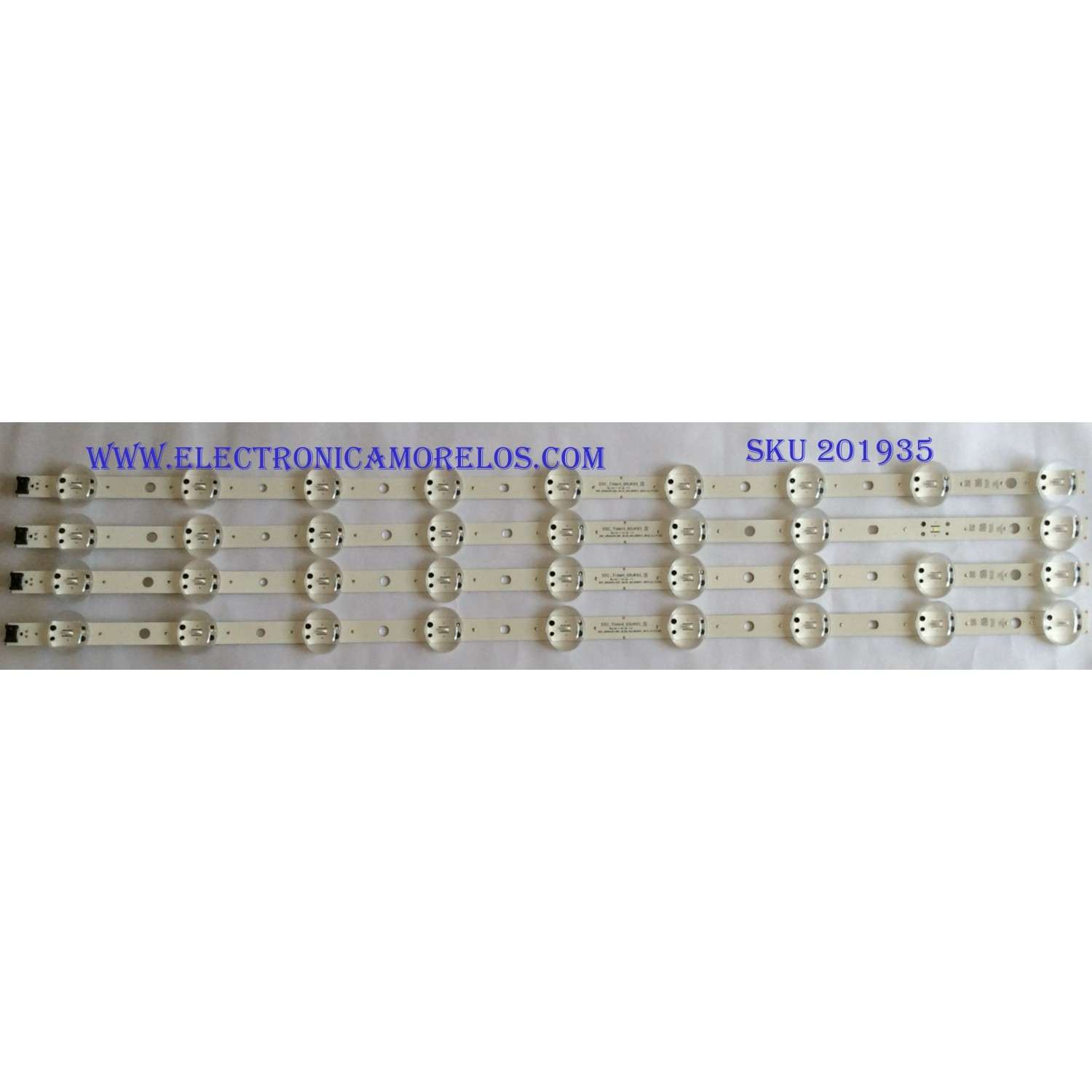 KIT DE LEDS PARA TV TCL ORIGINAL 6 PIEZAS / NUMERO DE PARTE 75S12-ZX3030A1-14X4KW-V5-20220810-TJ / 75S12-ZX3030B1-14X2KW-V5-20220810-TJ / B0101-001001 / B0101-001000 / 4520061AL / 230323028 / 230323029 / 75S12-A-CKD / 75S12-A-CKD / MODELO 75 