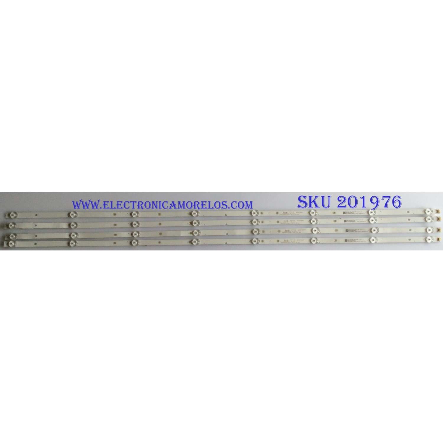 KIT DE LED'S PARA TV (4 PIEZAS9 / SCEPTRE / 303HK500040 / HK50D08-ZC22AG-11 / BMTC/HK500M19 / 2010049488-3 / PANEL HK495WLEDM-DH1 / W50