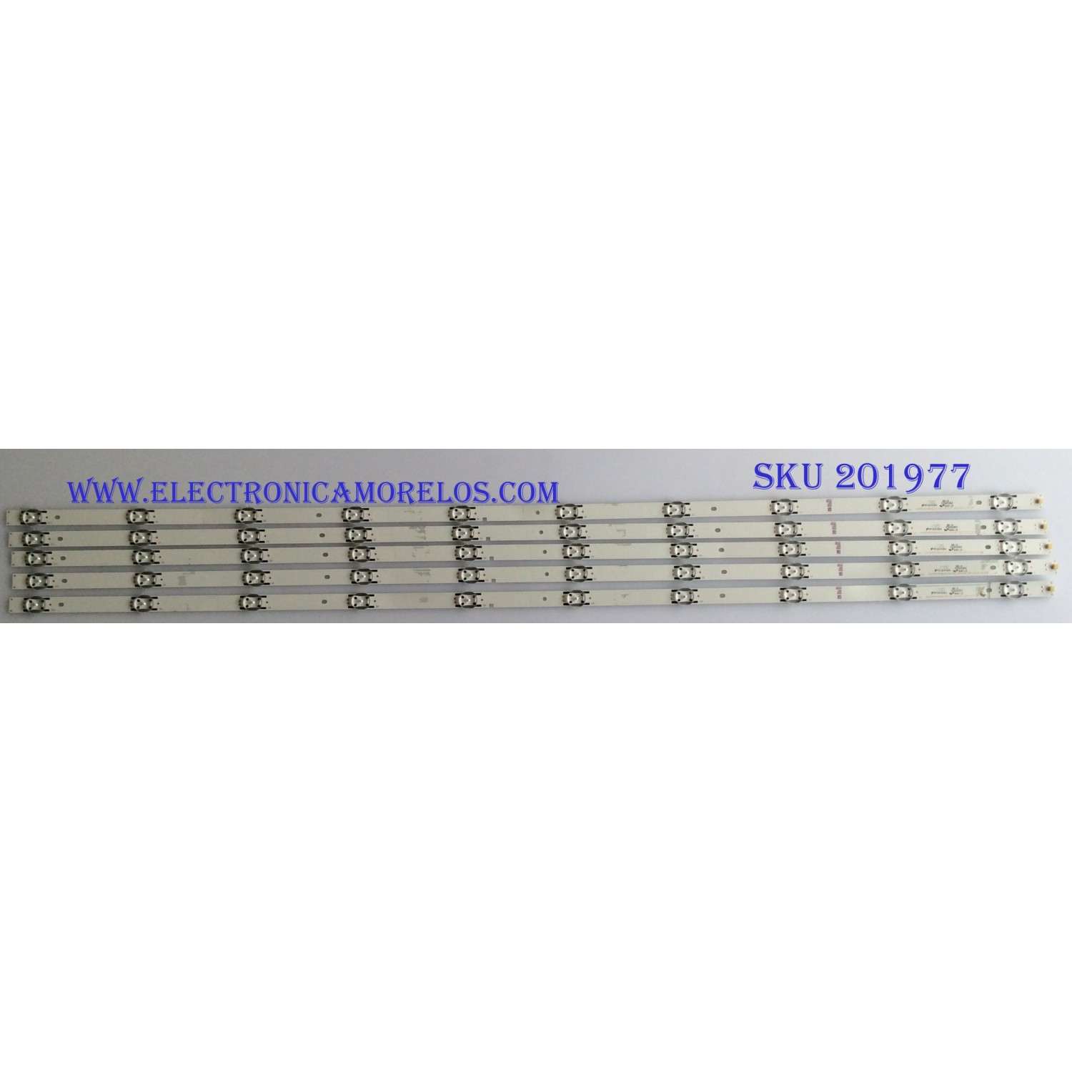 KIT DE LED'S PARA TV HISENSE (5 PIEZAS) / NUMERO DE PARTE SVH500A63A / SVH500A63A69_REV03_10WIC0P_UBH+SILK_161228 / 1177748  / PANEL HD500K3U53 /S2/XP/BBY/GM/ROH / MODELOS 50DU607 / LC-50BU591U