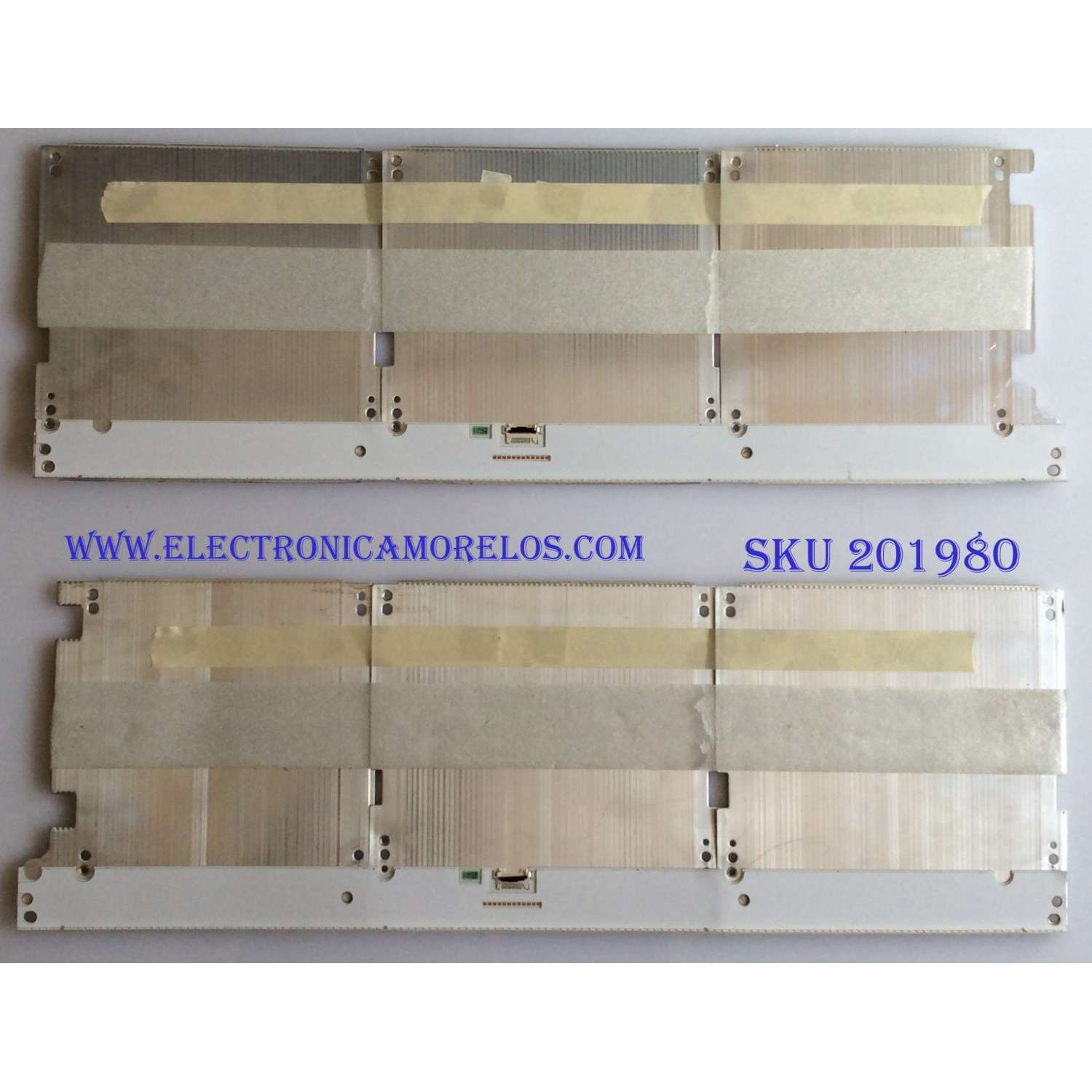 KIT DE LED'S PARA TV (2 PIEZAS) / SAMSUNG / BN96-42402A / 42402A / PANEL CY-QM055FLAV2H / MODELO QN55Q7FAMFXZA