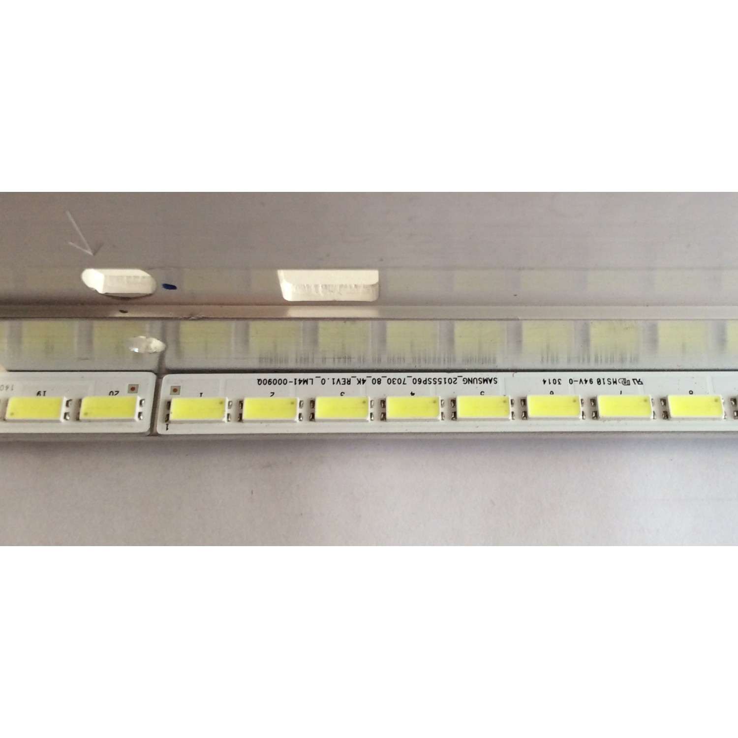 LED PARA TV (1 PIEZA) / LM41-00090Q / SAMSUNG_20155SP06_7030_08_4K_REV1.0 / RB169WJ-AL-  140707B / MODELO LC-60UE30U / 1.33M X 17CM / - Imagen 4