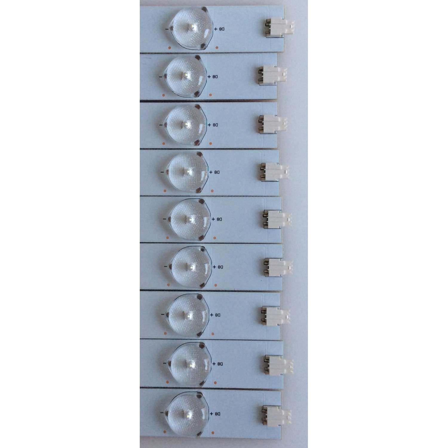 KIT DE LED´S PARA TV ( 18 PIEZAS ) / VIZIO / 50.0 SNB-S150 / 50.0 SNB-C1-L  / 50.0 SNB-C1-R / YMFB45F6BB26-F46 / PANEL TPT500J1-LE1 / MODELO E500I-A1 LTMXNTAN - Imagen 2