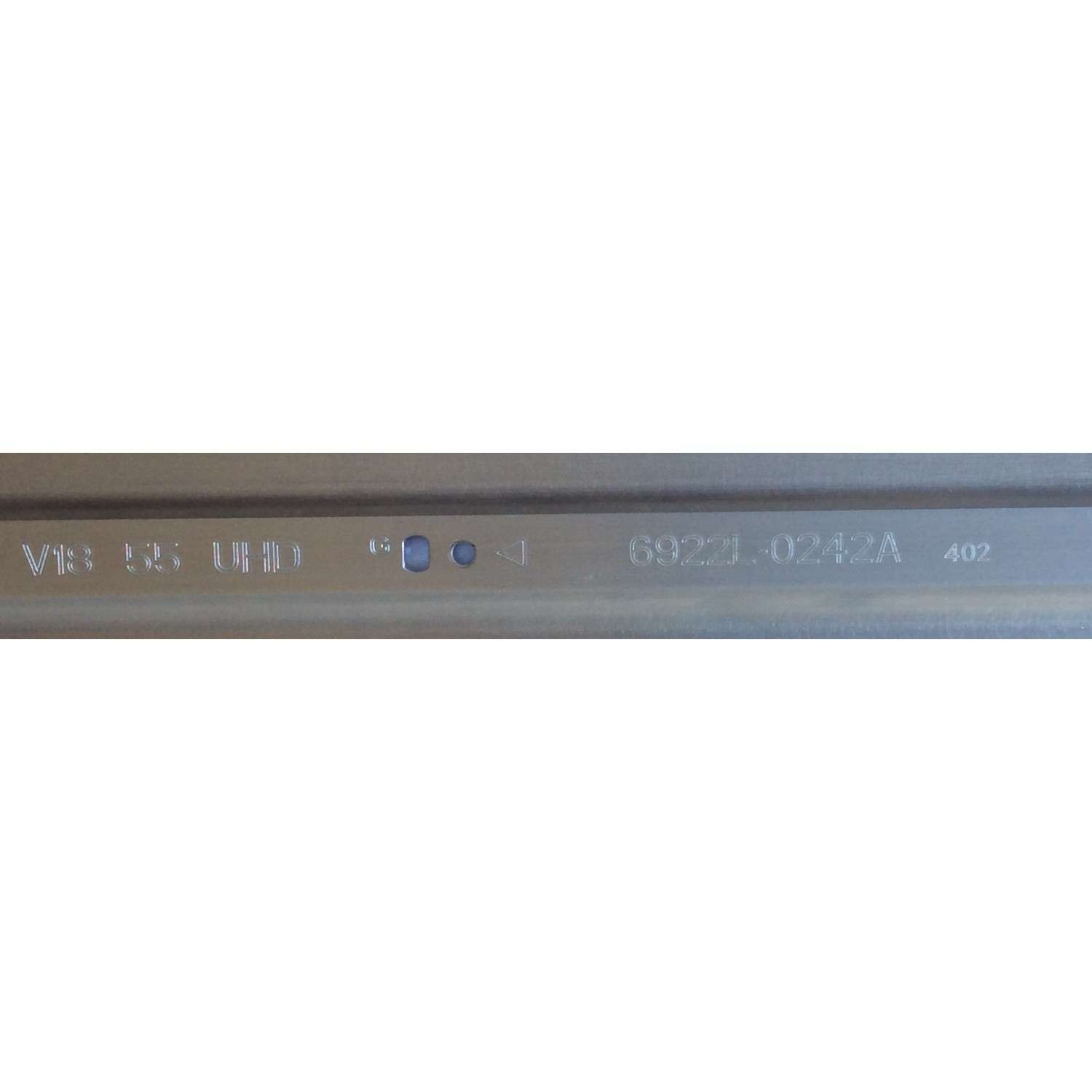 LED PARA TV (1 PIEZA) / LG / 6922L0242A / V18 55 UHD / PANEL 550H5ECN01UT9 / MODELO 55SK8000PUA - Imagen 3
