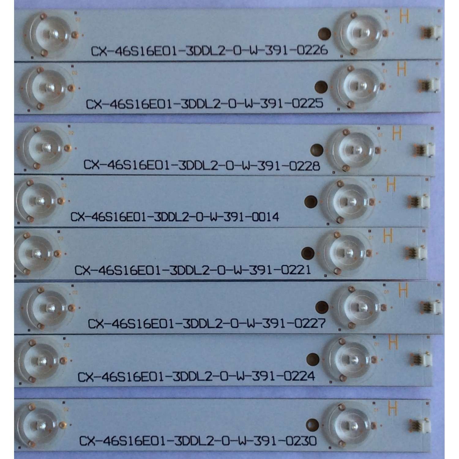 KID DE LED'S PARA TV ( 8 PIEZAS ) / INSIGNIA / 460TA21 V0 / CX-46S16E01-3DDL2-0-W / MODELO 46'' - Imagen 4
